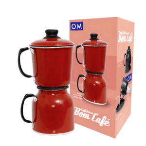 CAFETEIRA VERMELHA (3PÇS)-O.M