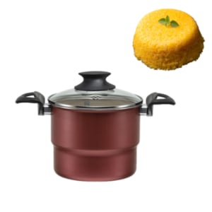 CUSCUZEIRA T.V ANTIADERENTE CEREJA (1PÇ)-MARCOLAR