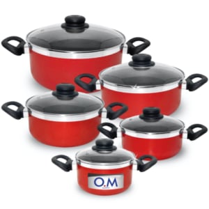 JG DE PANELA ANTIADERENTE T.VIDRO VERMELHO (1JG)-O.M