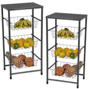 FRUTEIRA PRÁTICA UTILAR CRAQUEADO PRETO (1PÇ)-UTILAÇO
