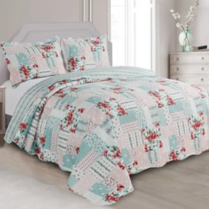 COLCHA PARIS COLOR SORTIDA 2,20MX2,40M CASAL (1PÇ)-CORTTEX