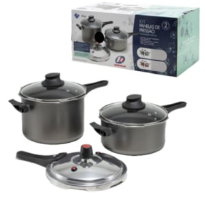 KIT PANELAS PRESSÃO FECHAMENTO EXTERNO QUALITE (3KITS) MARCOLAR