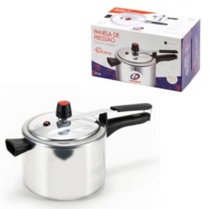 PANELA DE PRESSÃO 4,5 LTS POLIDA (3PÇS)-MARCOLAR